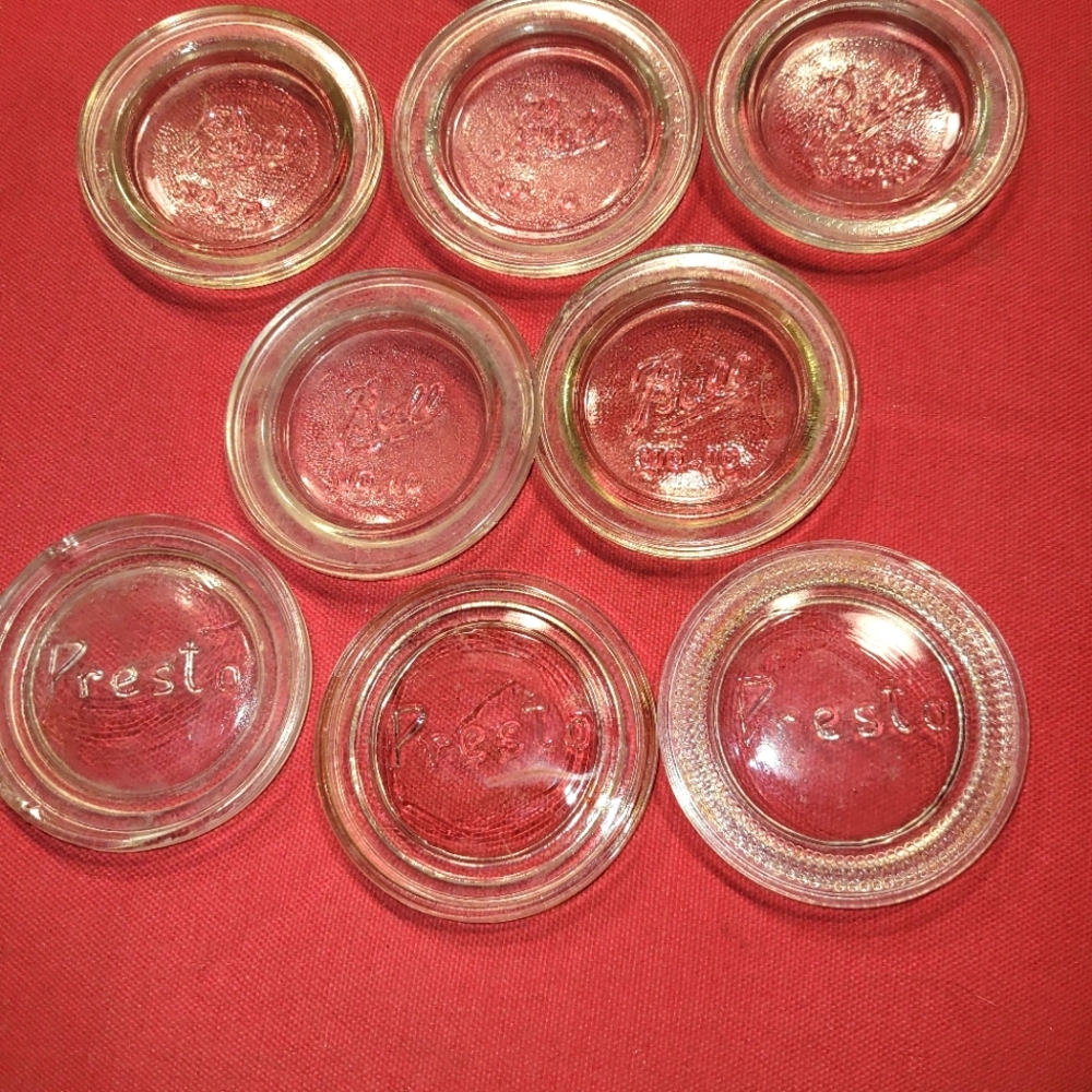 3 Presto And 5 Ball No. 10 Lid Inserts